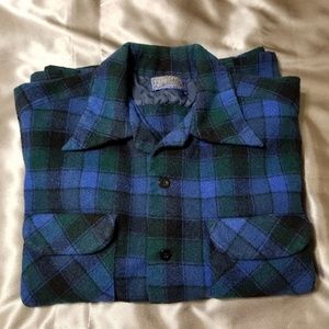 Mens Pendleton Wool Plaid